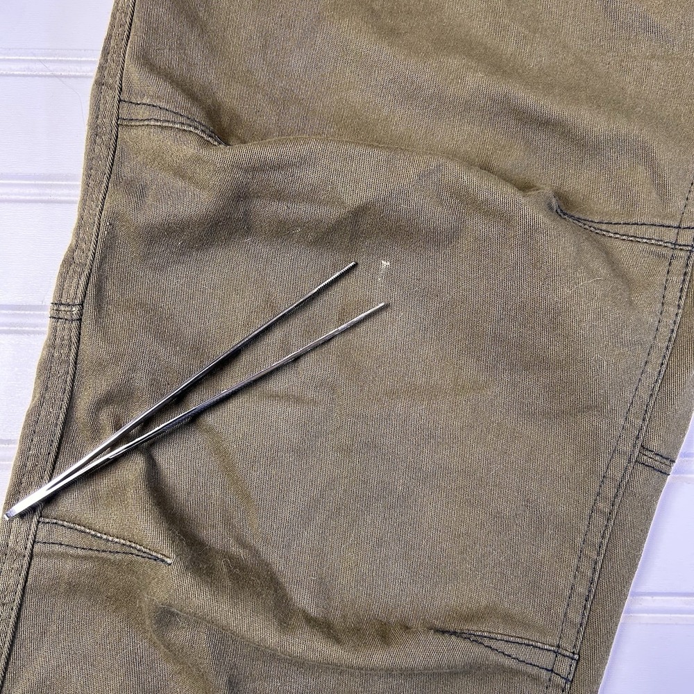 TD Apparel Carlos Ray Tactical Pants Mens 32x32(Fits 34x32) Slim Fit Khaki Olive - Picture 7 of 16